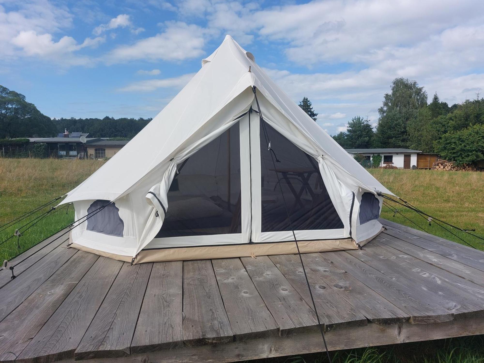 Hotel Autark Clamping Camp Durrhennersdorf Exterior foto
